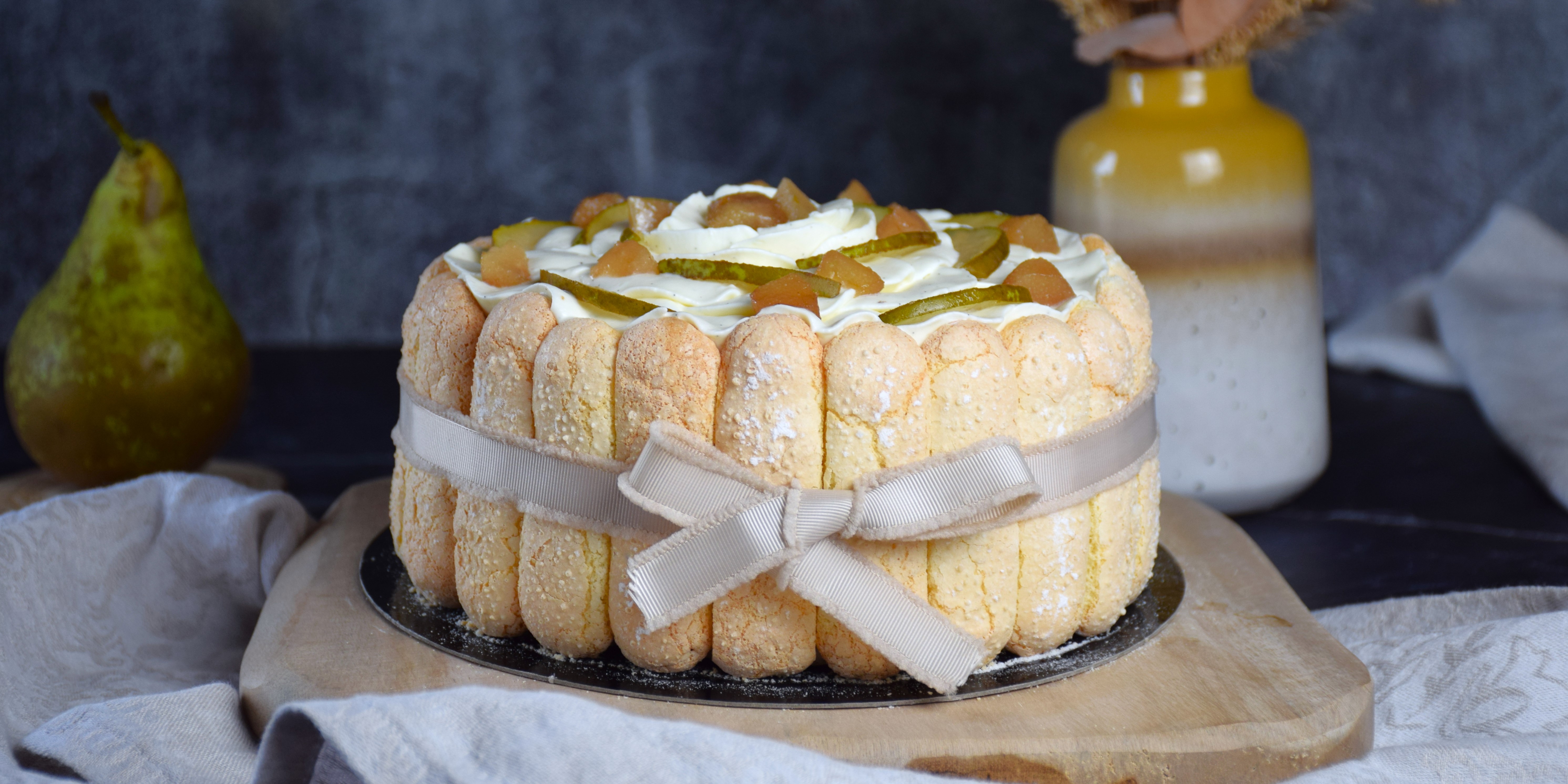 Charlotte aux poires